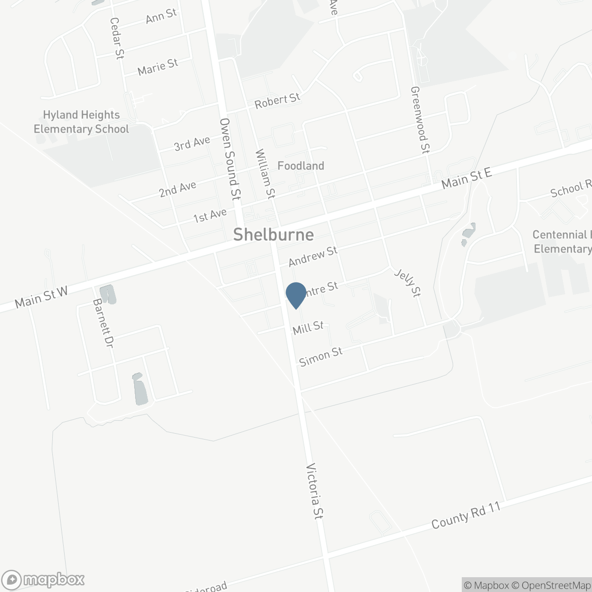 115 CENTRE STREET, Shelburne, Ontario L0N 1S4